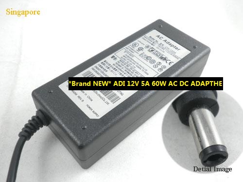 *Brand NEW* ADI SA165A-1250V-3 A2304 12V 5A 60W AC DC ADAPTHE POWER Supply